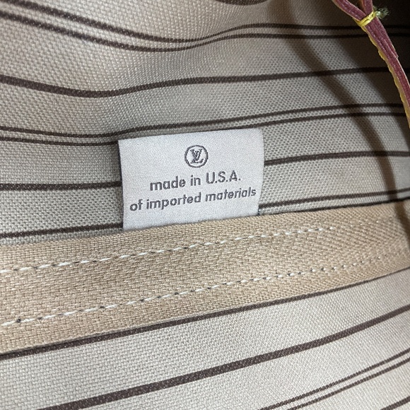 LOUIS VUITTON BROWN MONOGRAM CANVAS NEVERFULL GM TOTE BAG - Picture 10 of 16